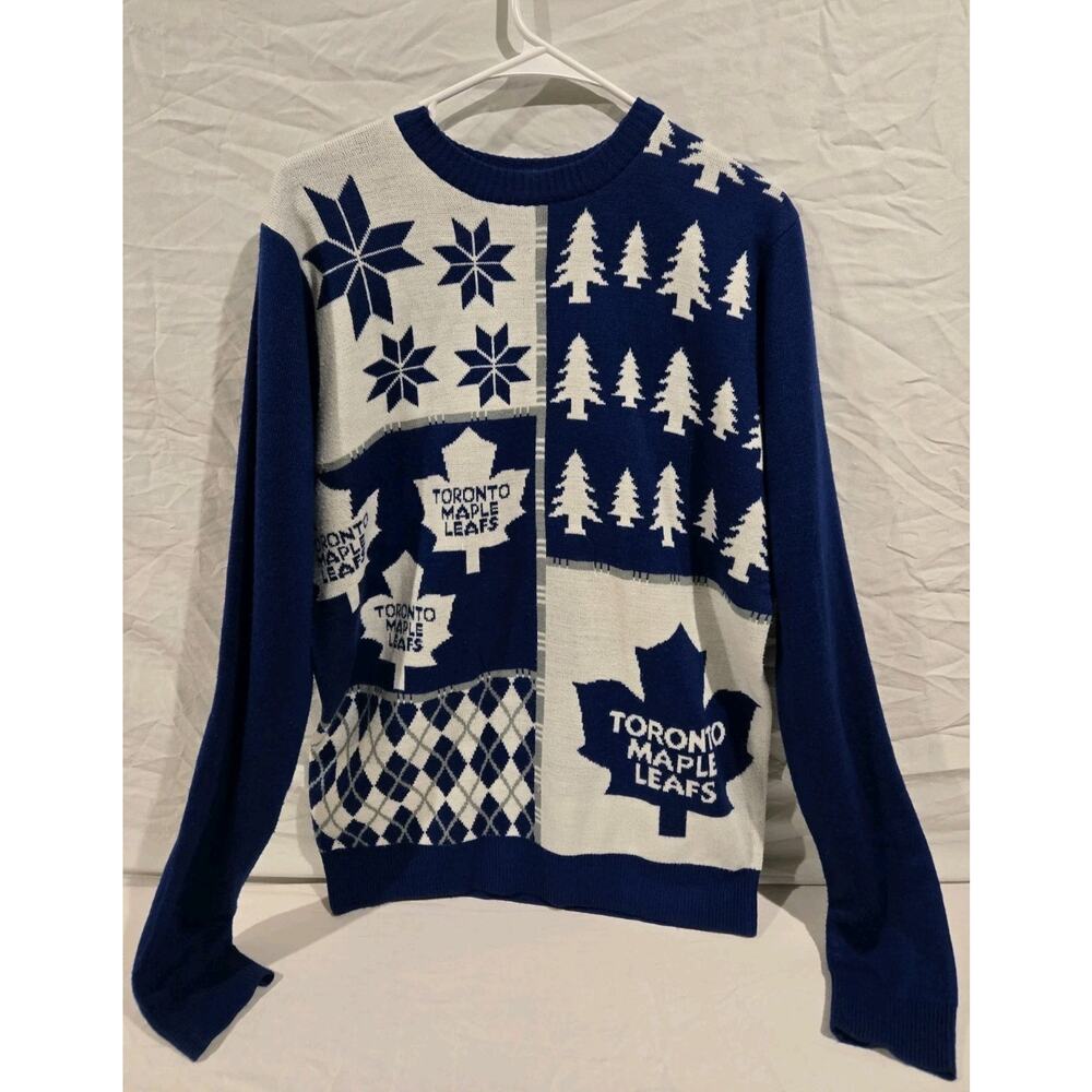 Toronto Maple Leafs Official Nhl Hockey Sweater Mens Large Canada